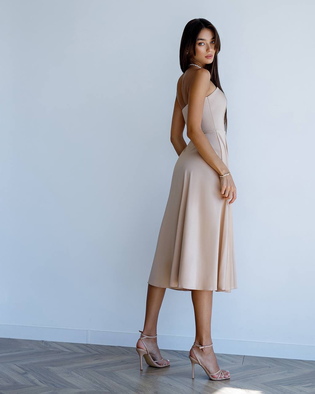 Sand color dress “Andreja”