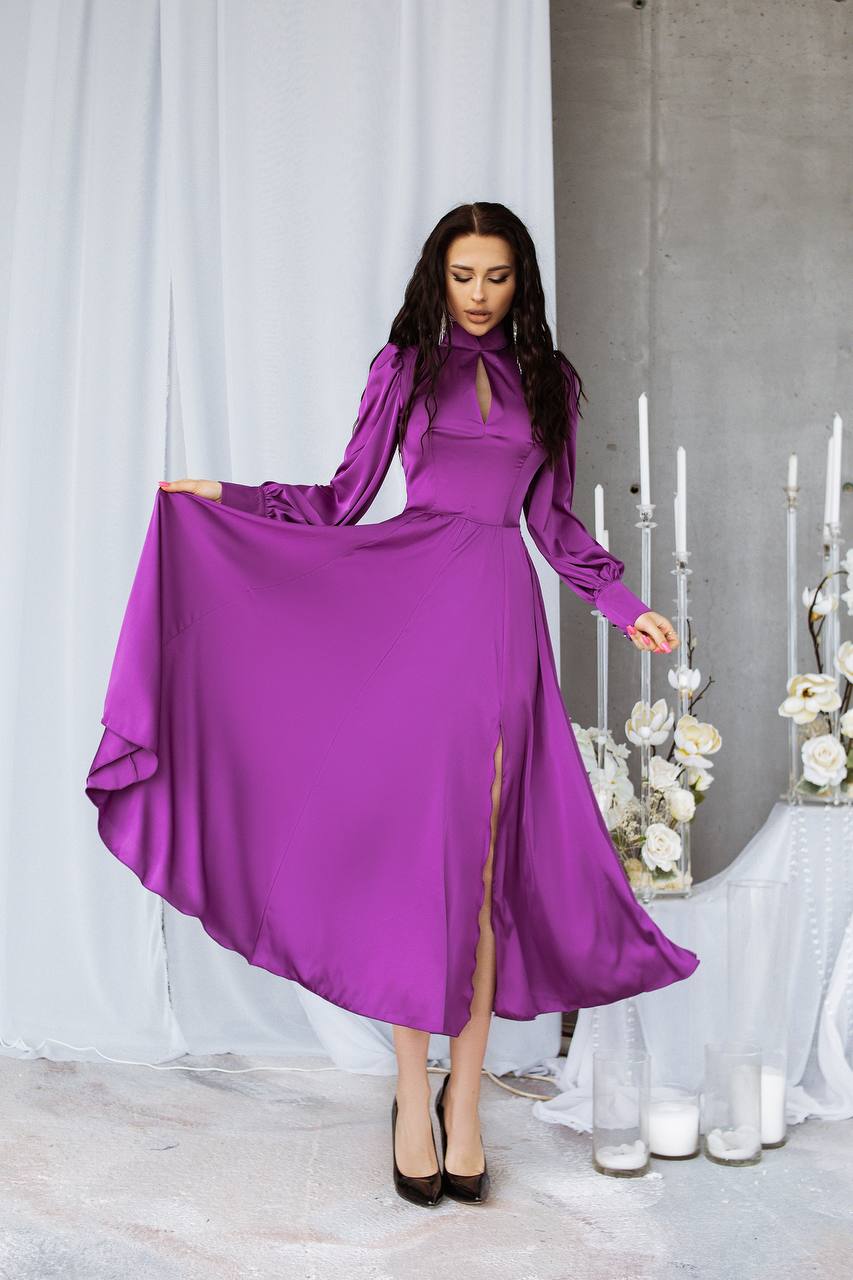 Purple dress “Patela”