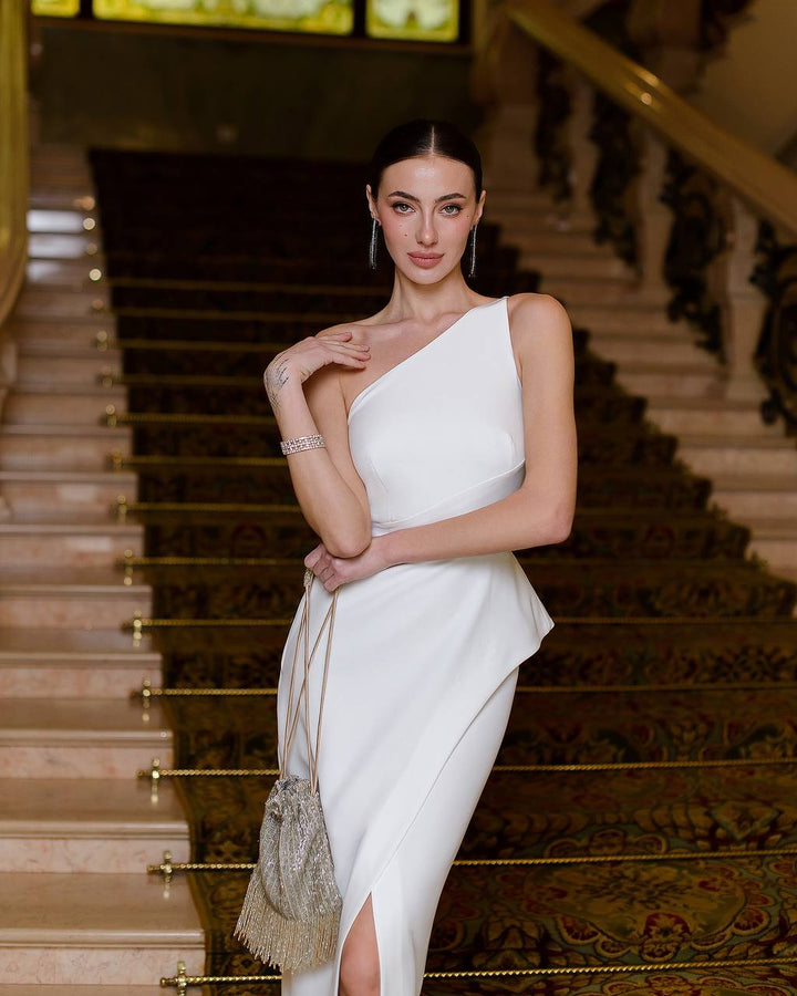 White maxi dress “Brateja”