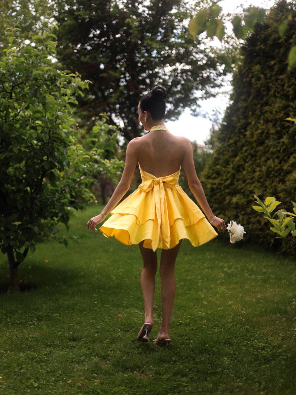 Yellow dress “Nelija”