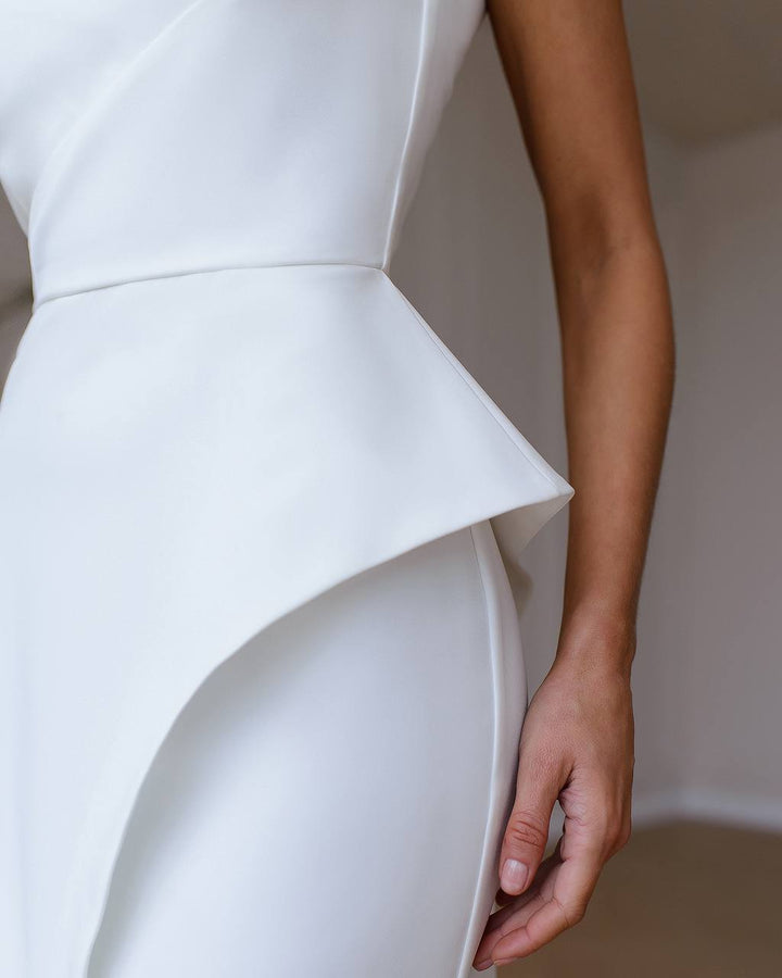 White maxi dress “Brateja”