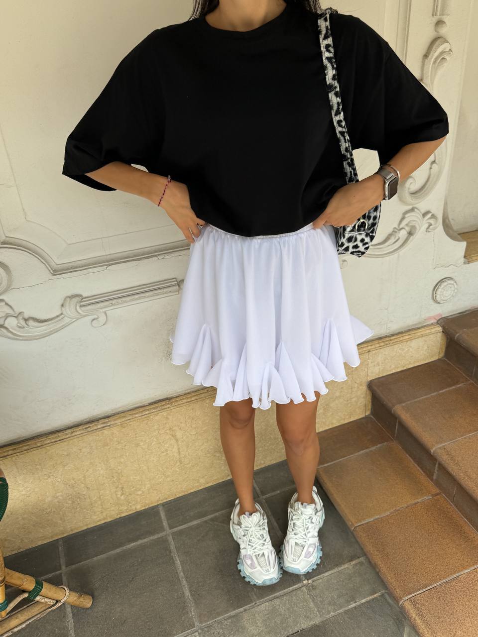 White skirt “Elara”