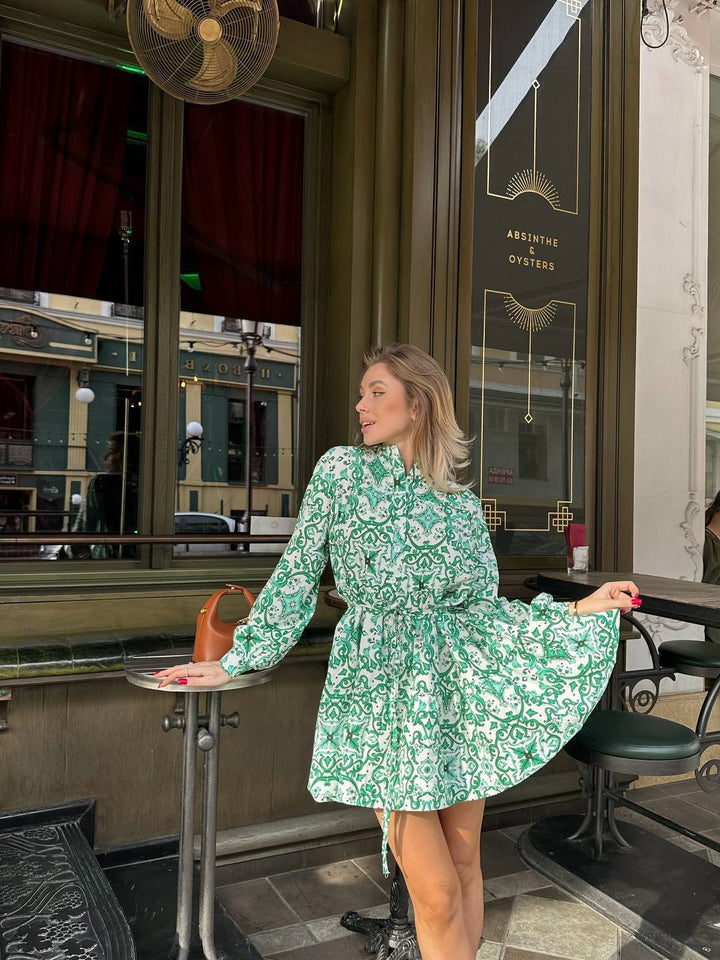 Žalia suknelė „Provena“