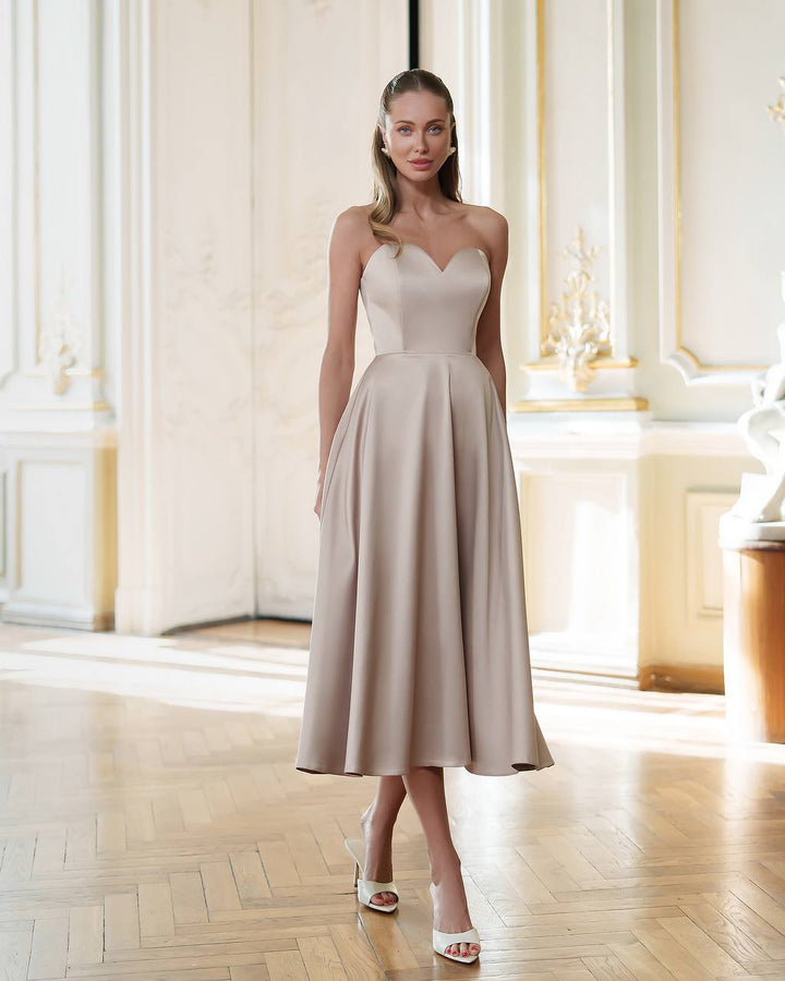 Sand color dress “Andreja”