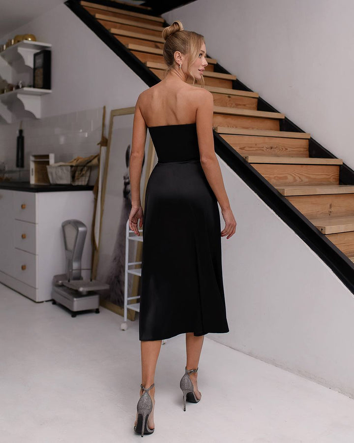 Juoda suknelė „Andreja“