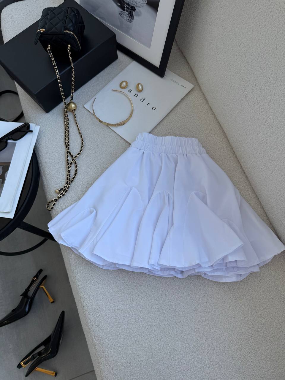 Balti sijonšorčiai „Melania“