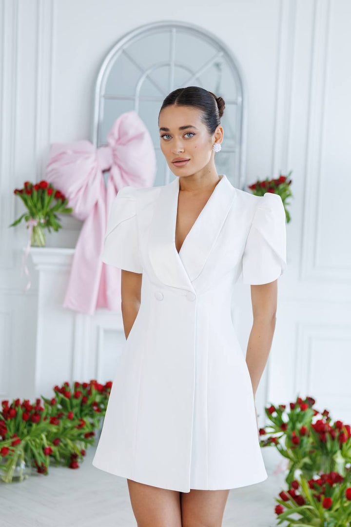 White dress “Odela”