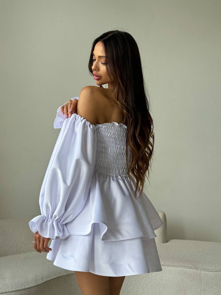 White mini dress “Vesta”