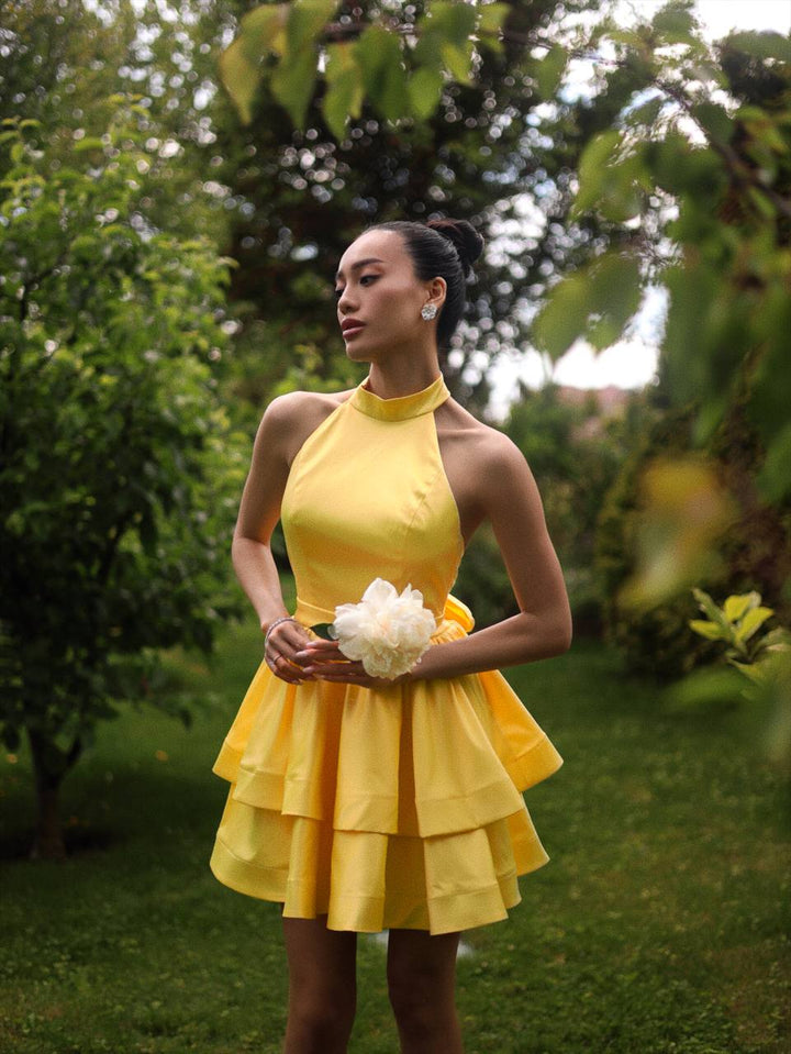 Yellow dress “Nelija”