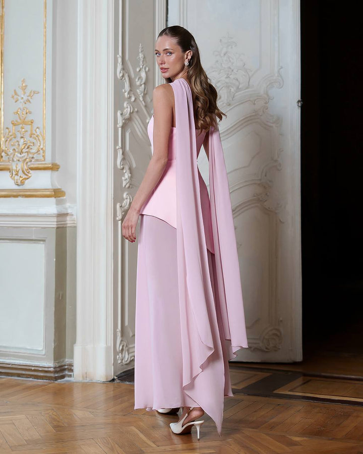 3 pieces set pink dress “Nitena”