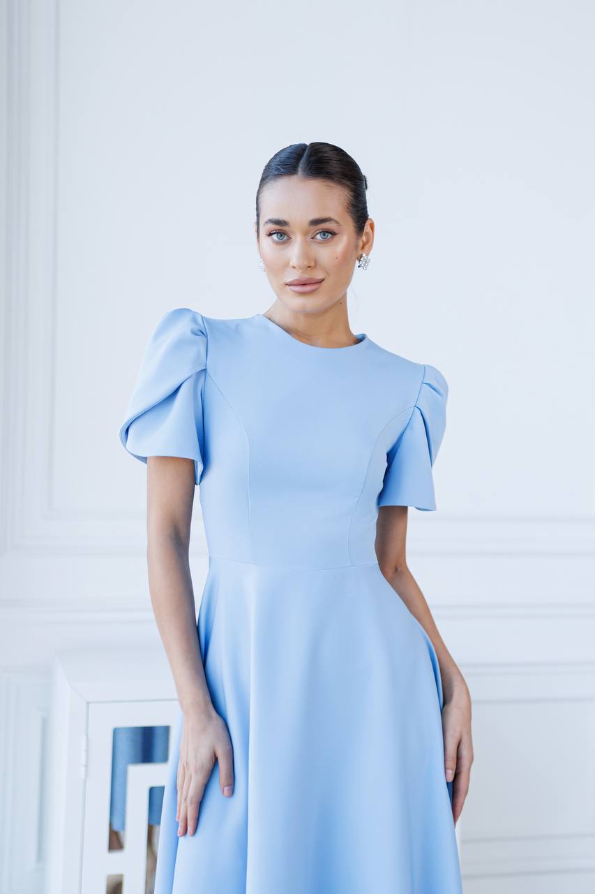 Žydra suknelė "Ameta"