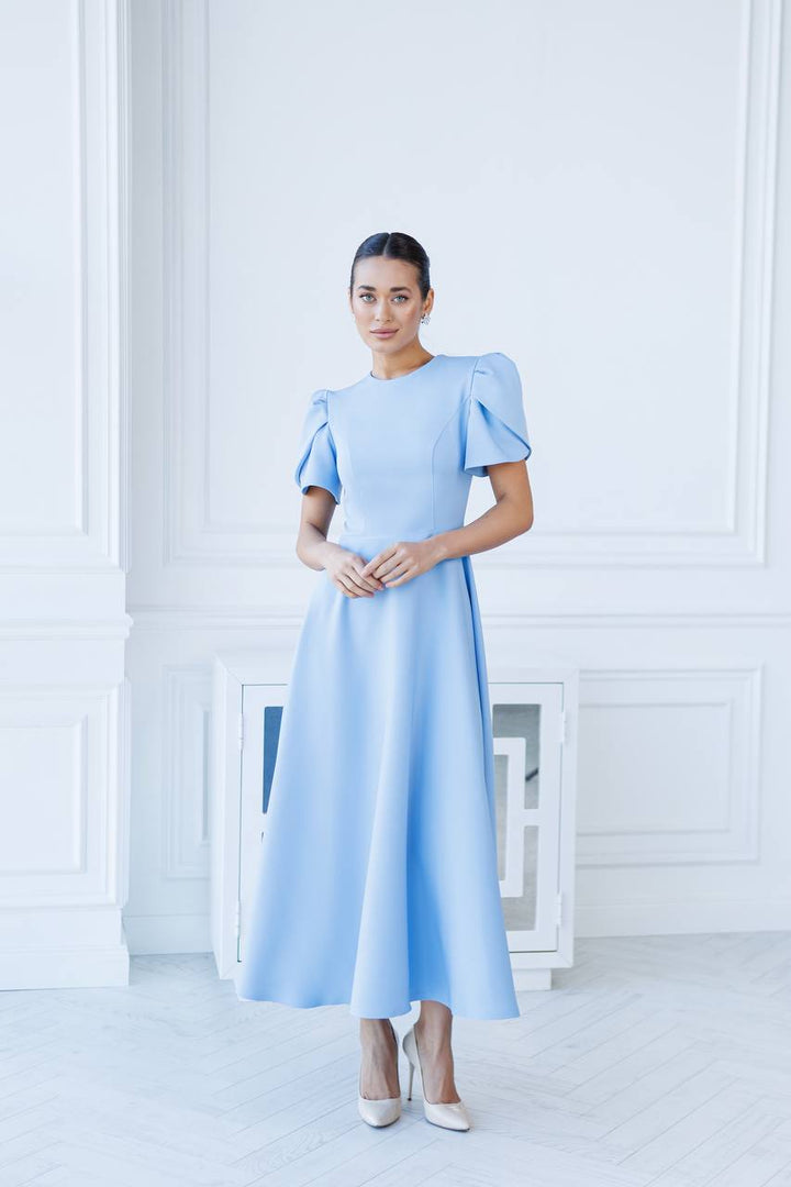 Žydra suknelė "Ameta"