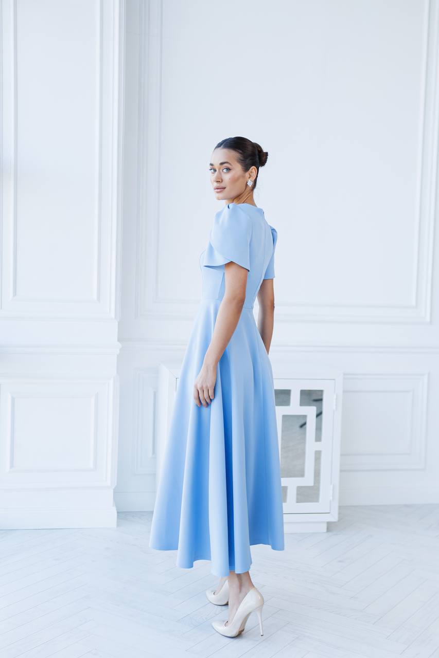 Žydra suknelė "Ameta"