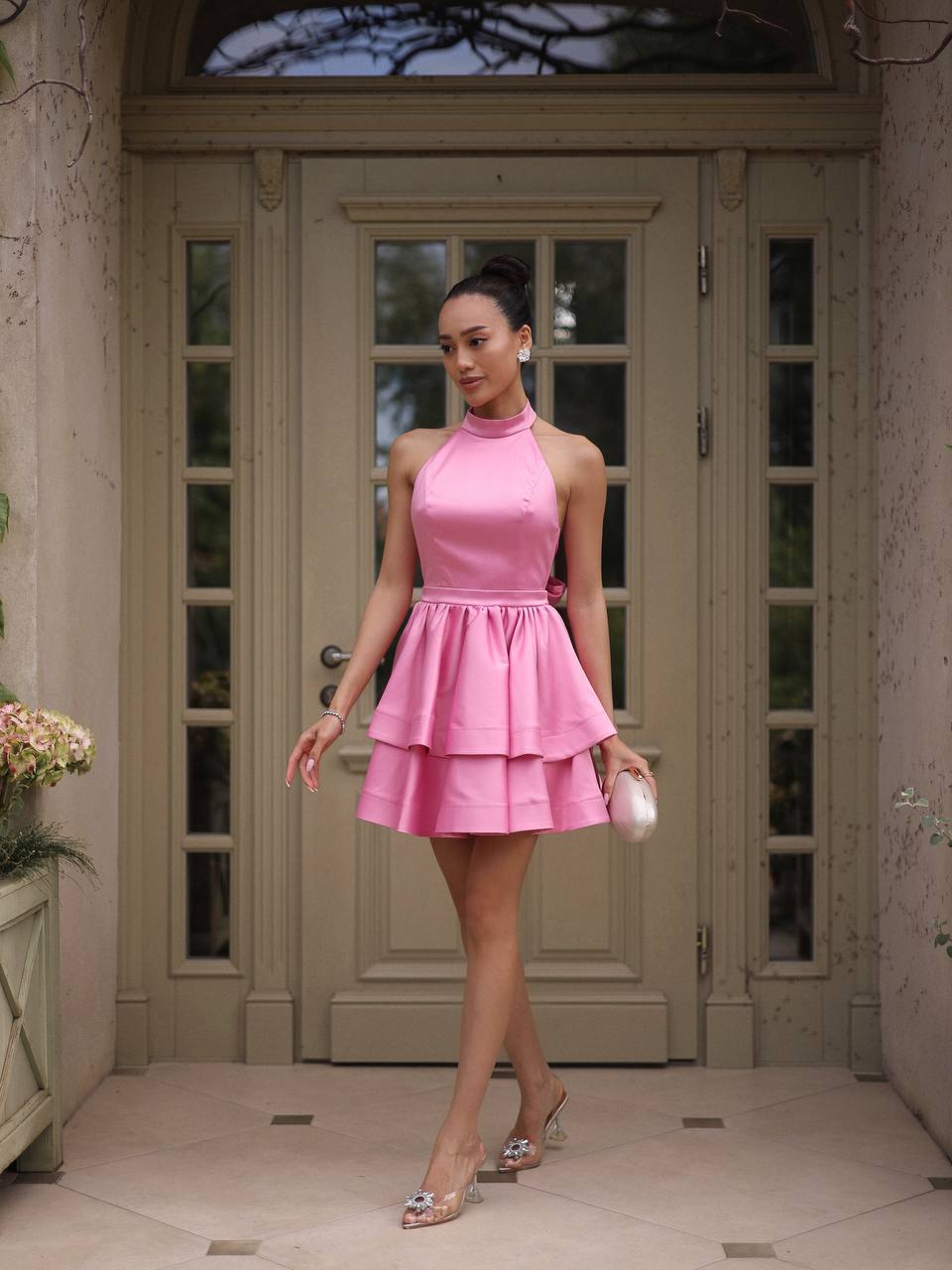 Pink dress “Nelija”