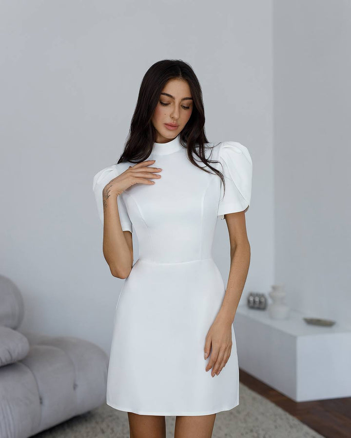 Balta mini suknelė "Vermilia"