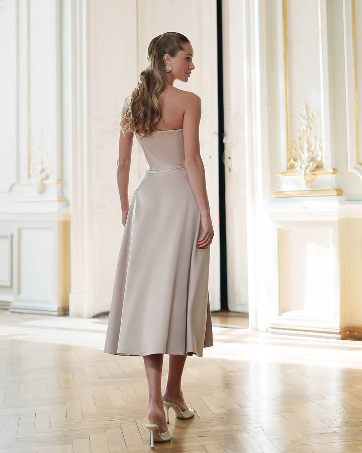 Sand color dress “Andreja”