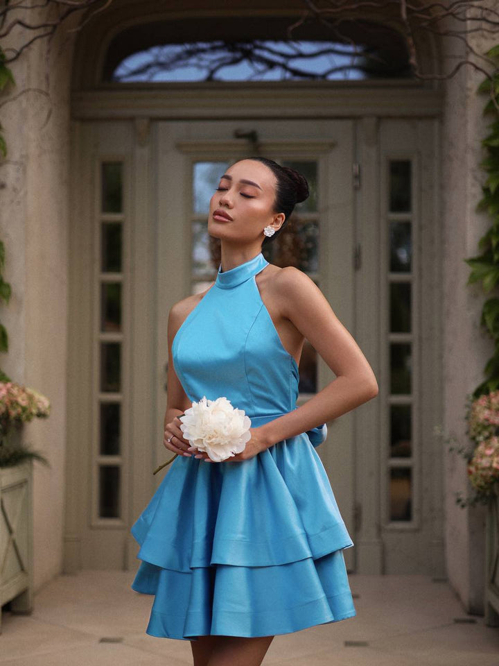 Sky blue dress “Nelija”