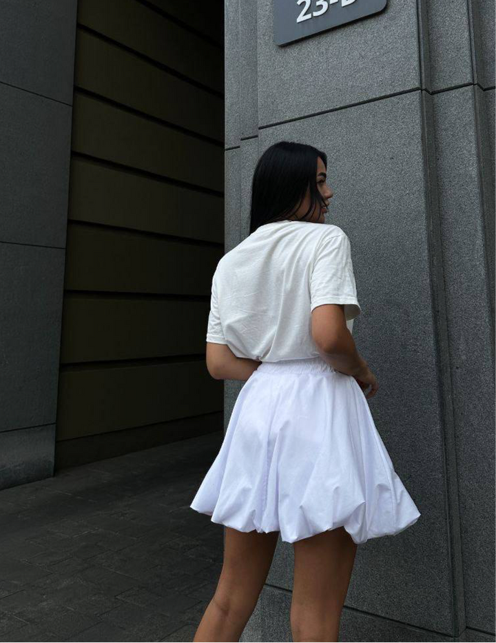 White skirt “Balloon”
