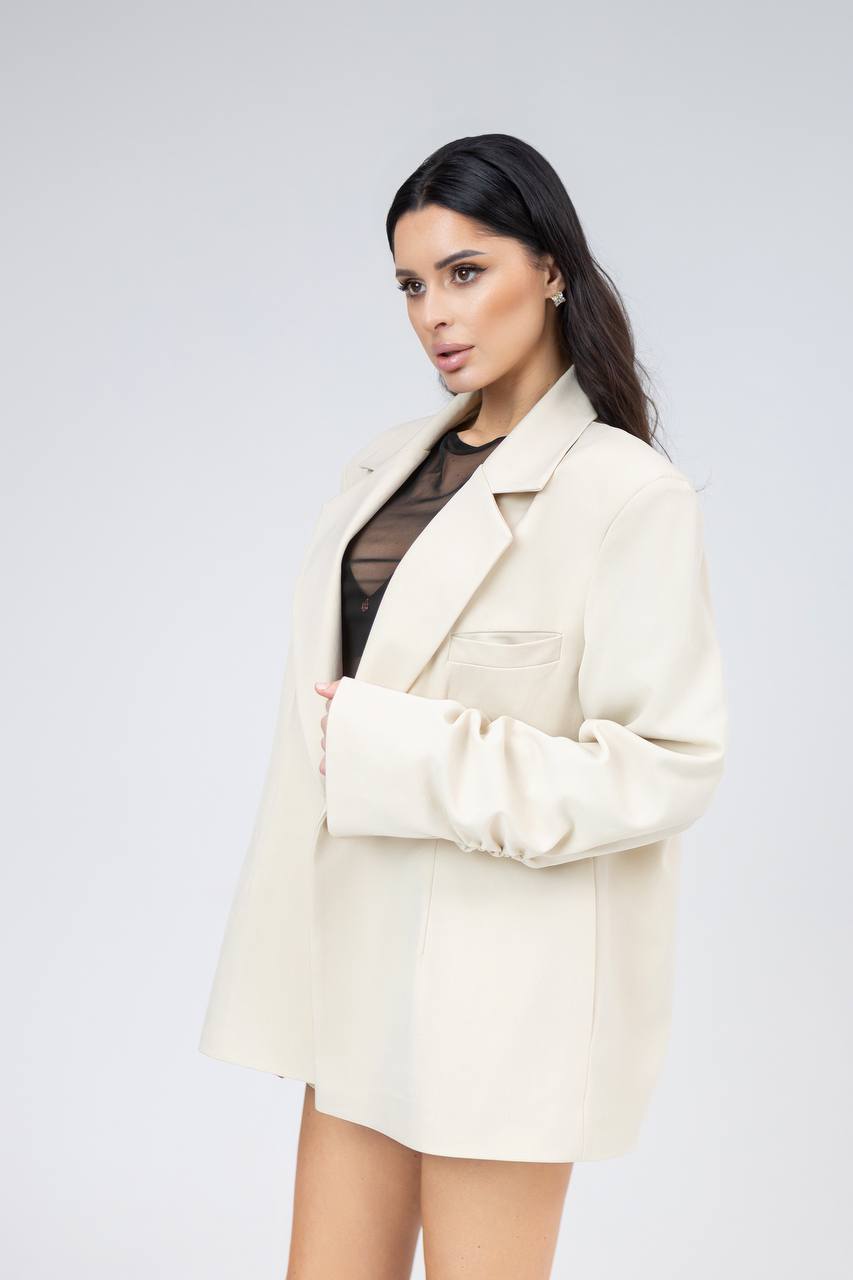 Nude color 2 pieces set “Esmeda”