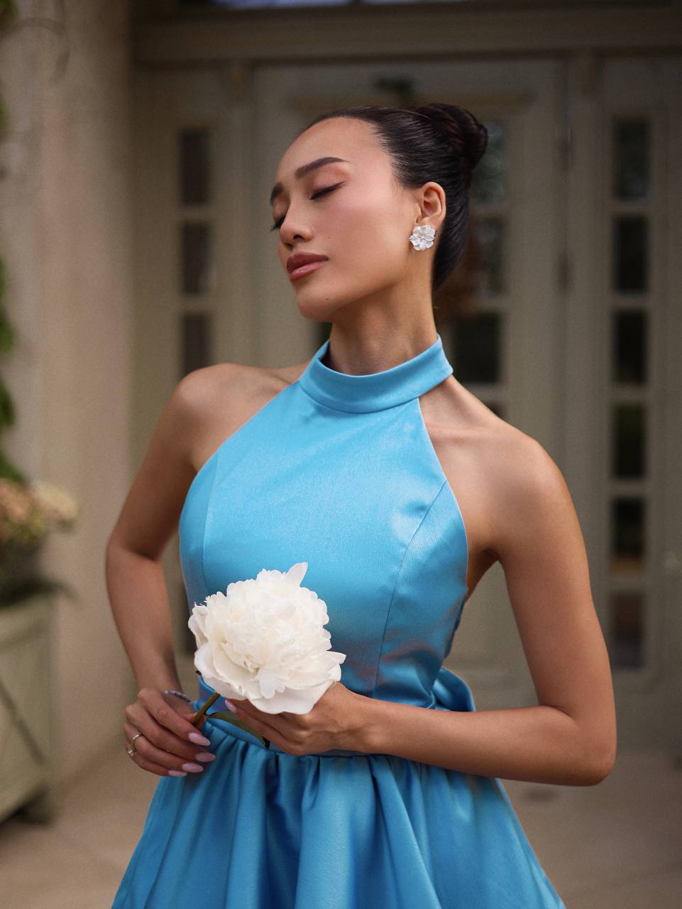 Sky blue dress “Nelija”