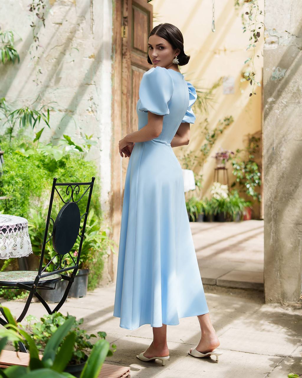 Blue dress “Leja”