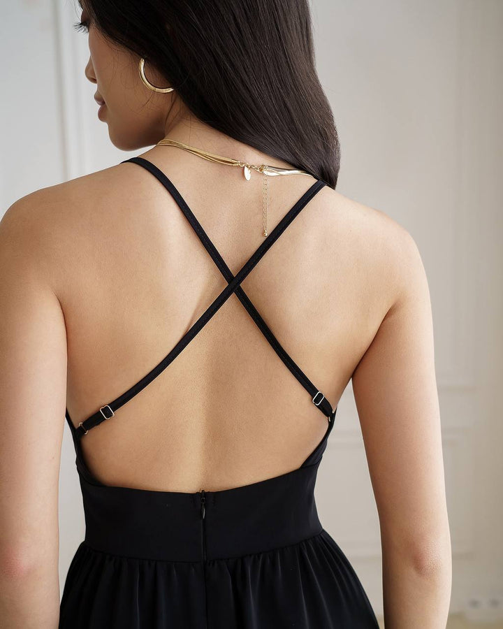 Black dress “Dena”