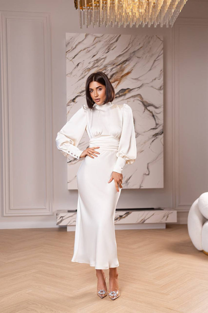 Cream color dress “Tilda”