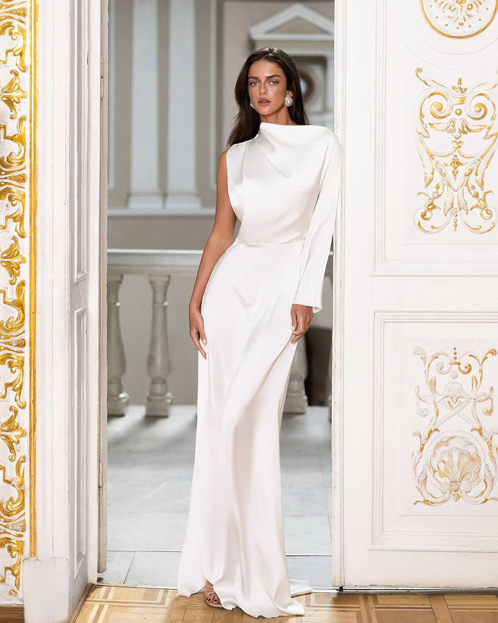 White maxi dress “Hela”