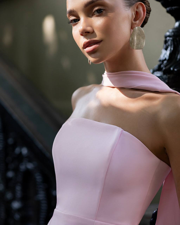 3 pieces set pink dress “Nitena”