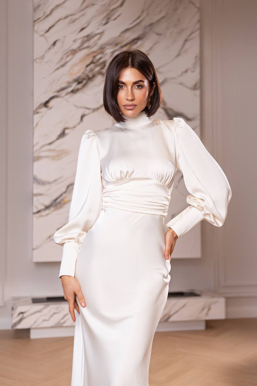 Cream color dress “Tilda”