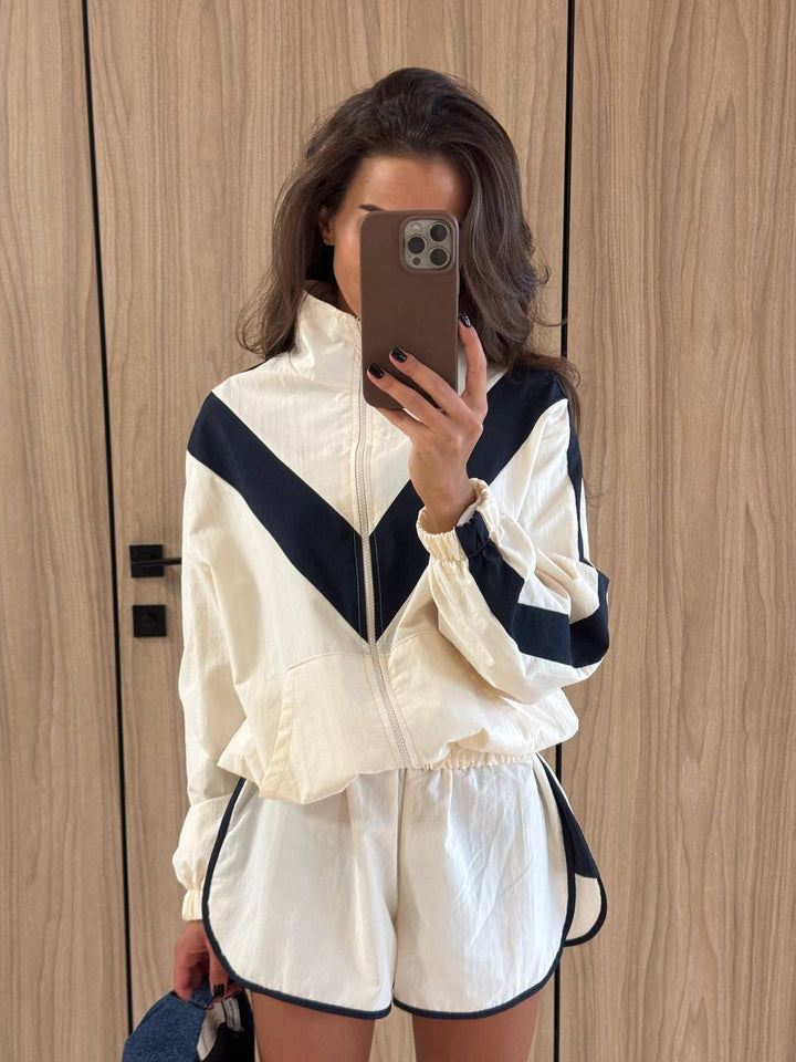 Cream Leisure Suit “Dani”