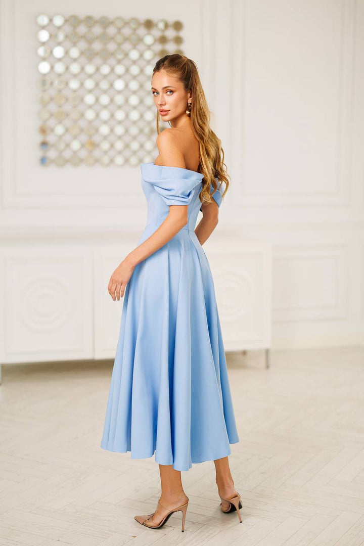 Blue dress “Domeja”