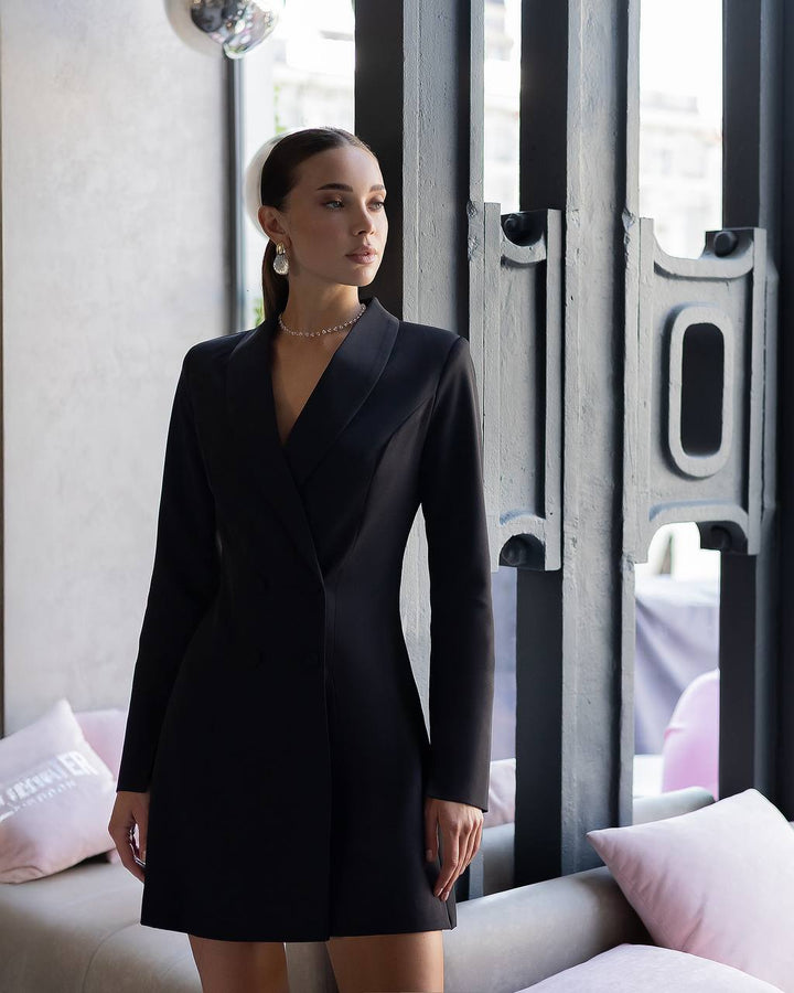 Black blazer dress “Matida”