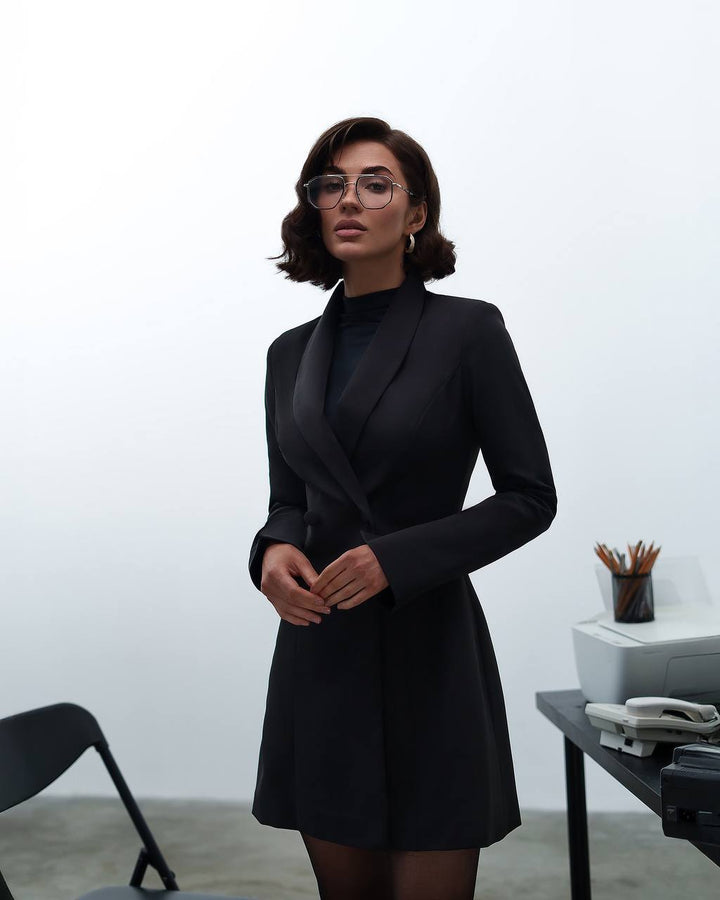 Black blazer dress “Matida”