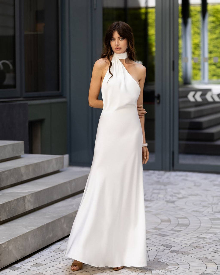 White maxi dress “Latera”