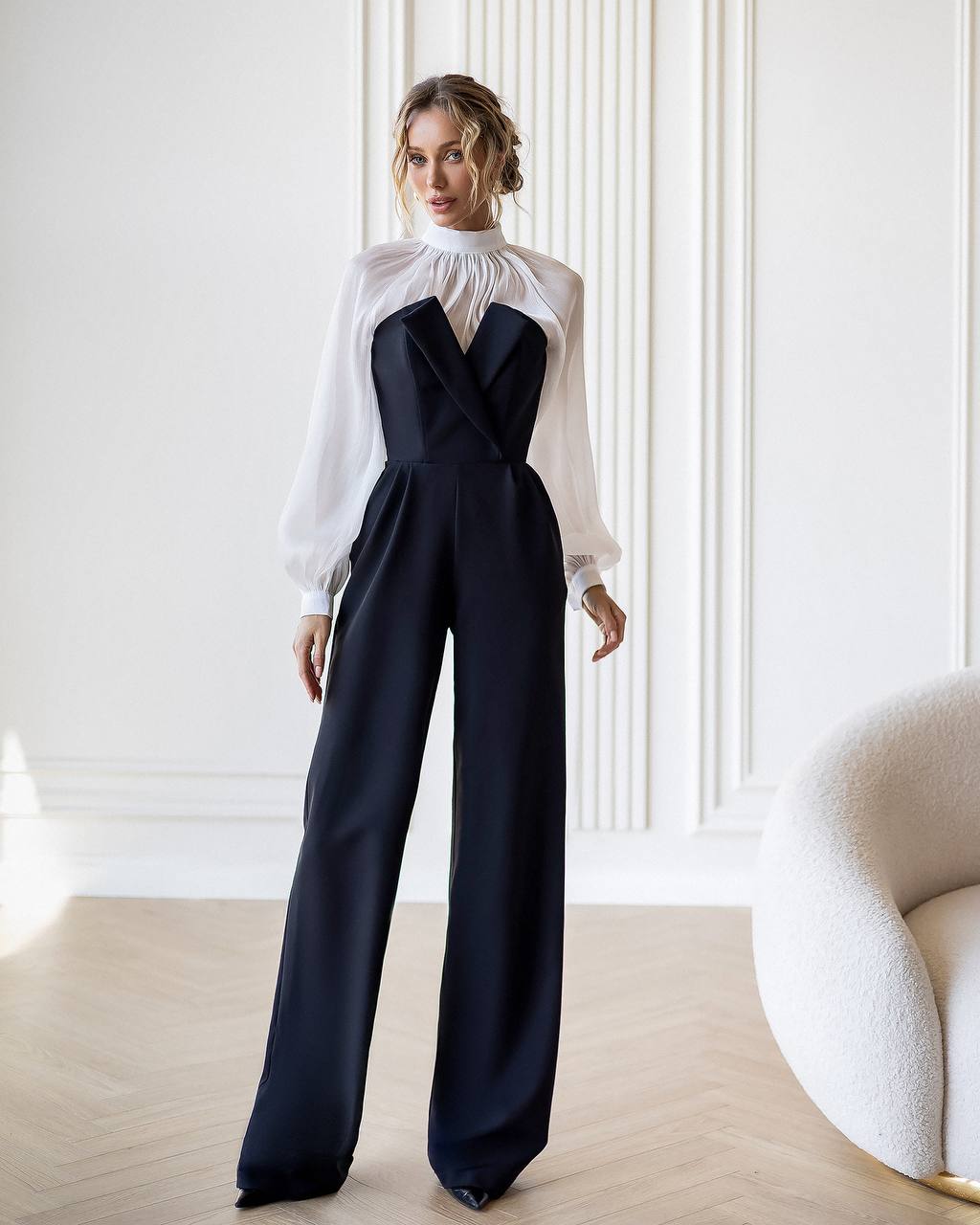 Black jumpsuit "Flatera"