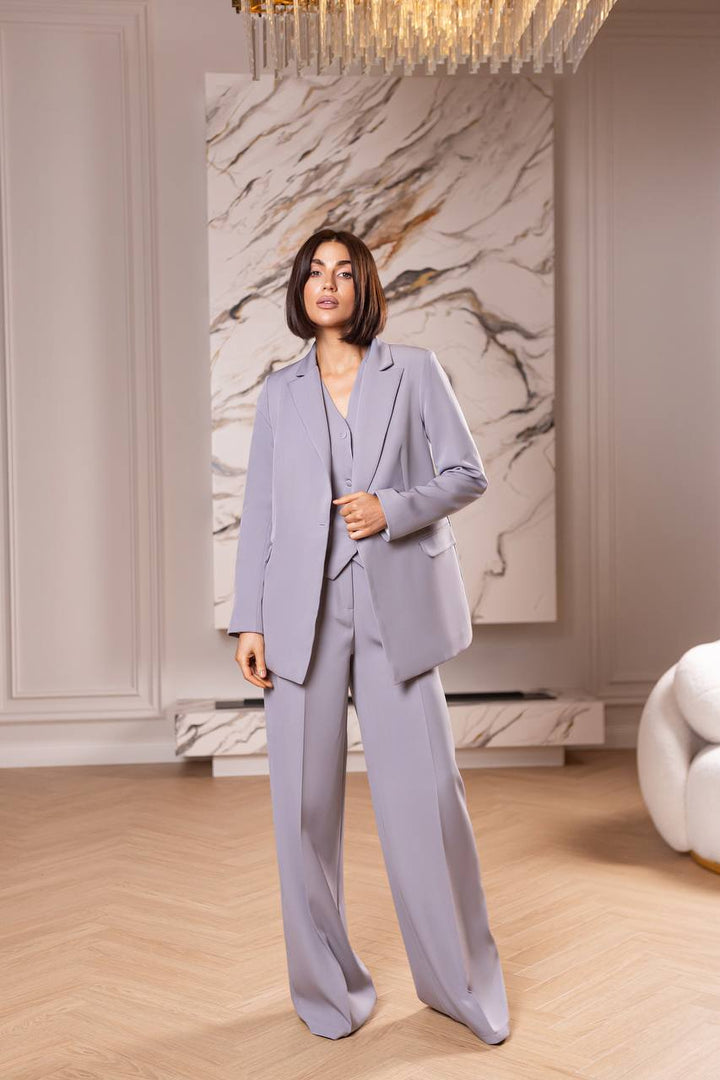 Grey three piece suit "Oversize classy"