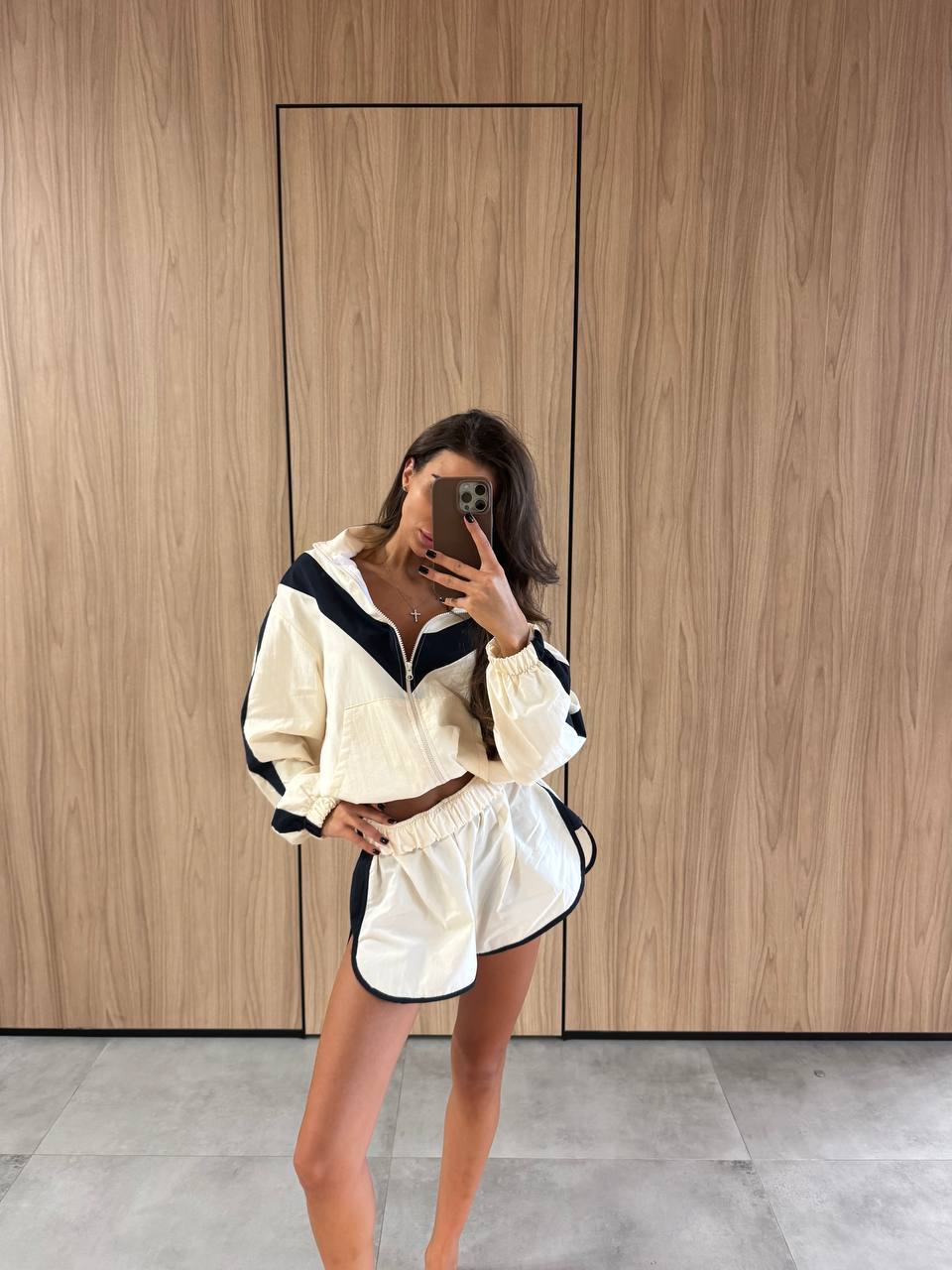 Cream Leisure Suit “Dani”