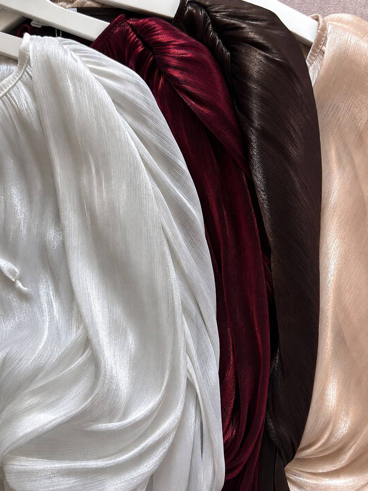 Sand color mini dress “Amora”