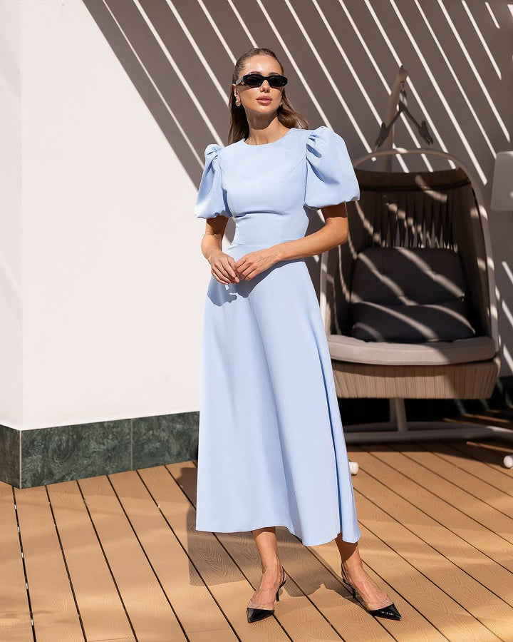 Blue dress “Leja”