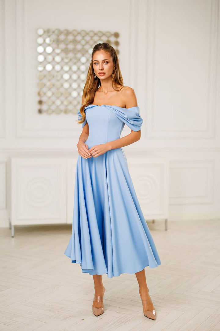 Blue dress “Domeja”