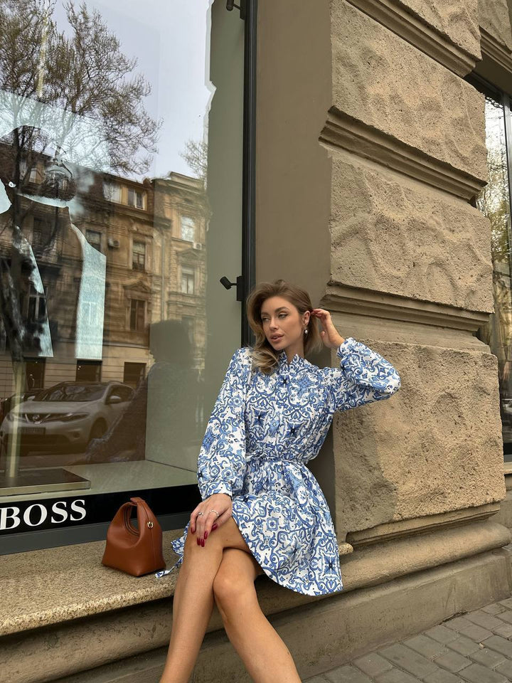 Blue dress “Provena”
