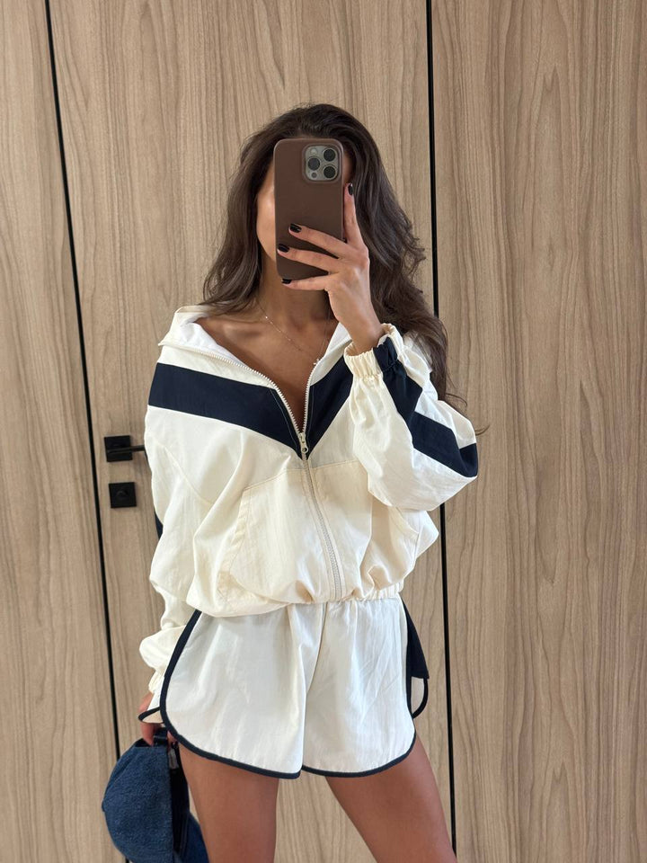 Cream Leisure Suit “Dani”
