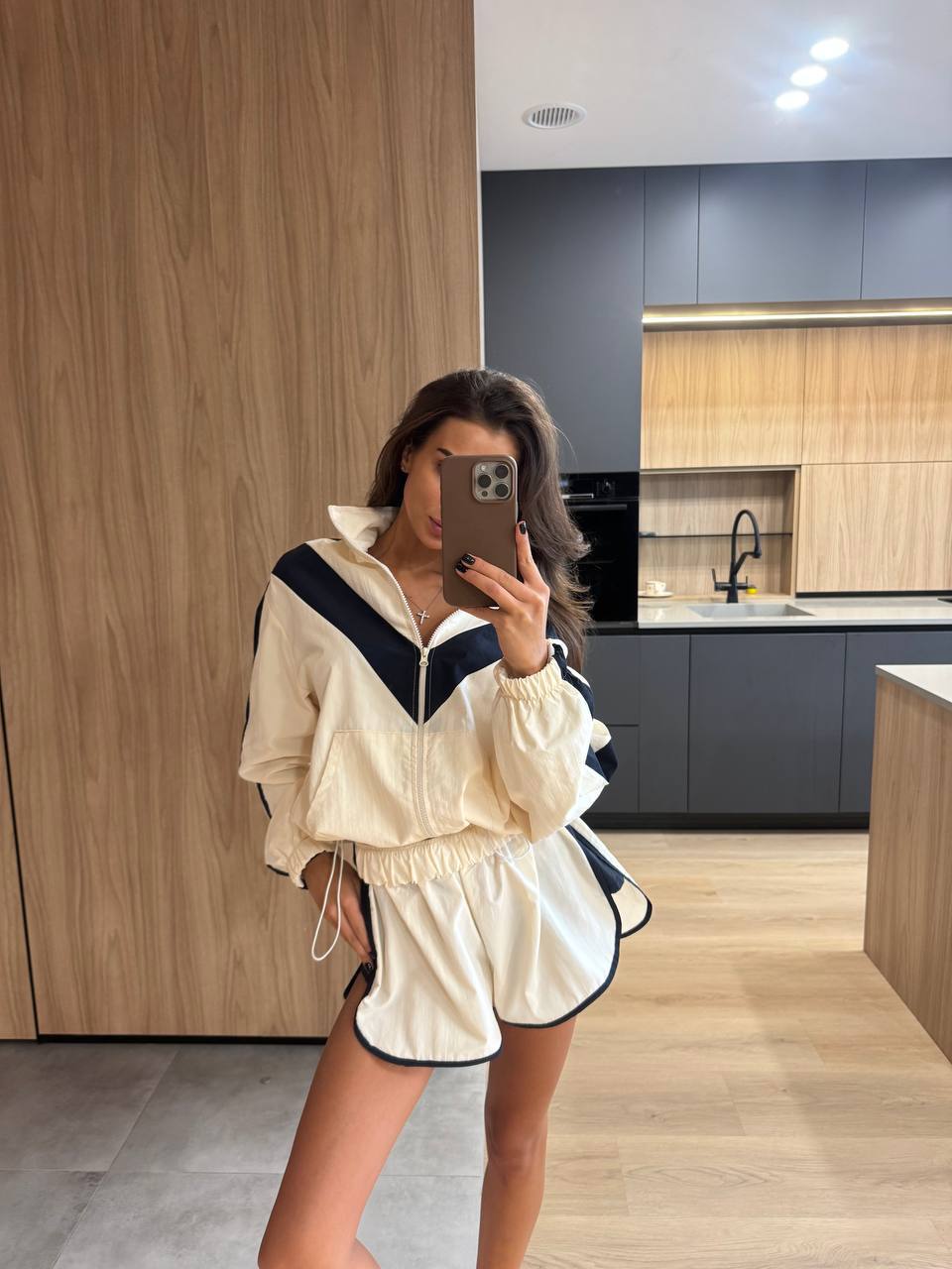 Cream Leisure Suit “Dani”