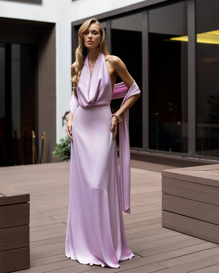 Pink maxi dress “Gija”