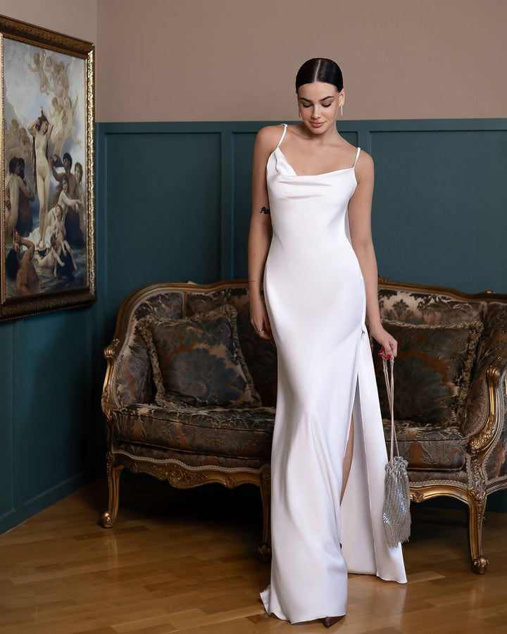 White color dress “Fatena”
