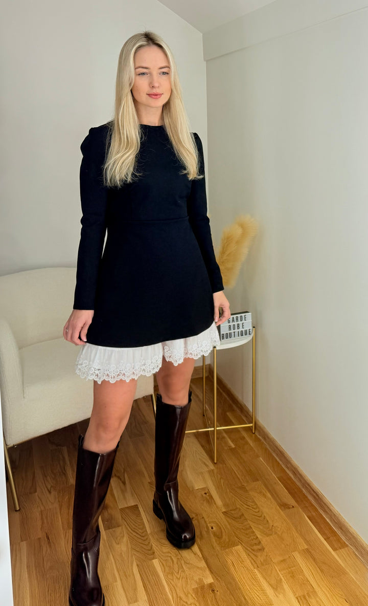 Juoda mini suknelė "Eclipse"