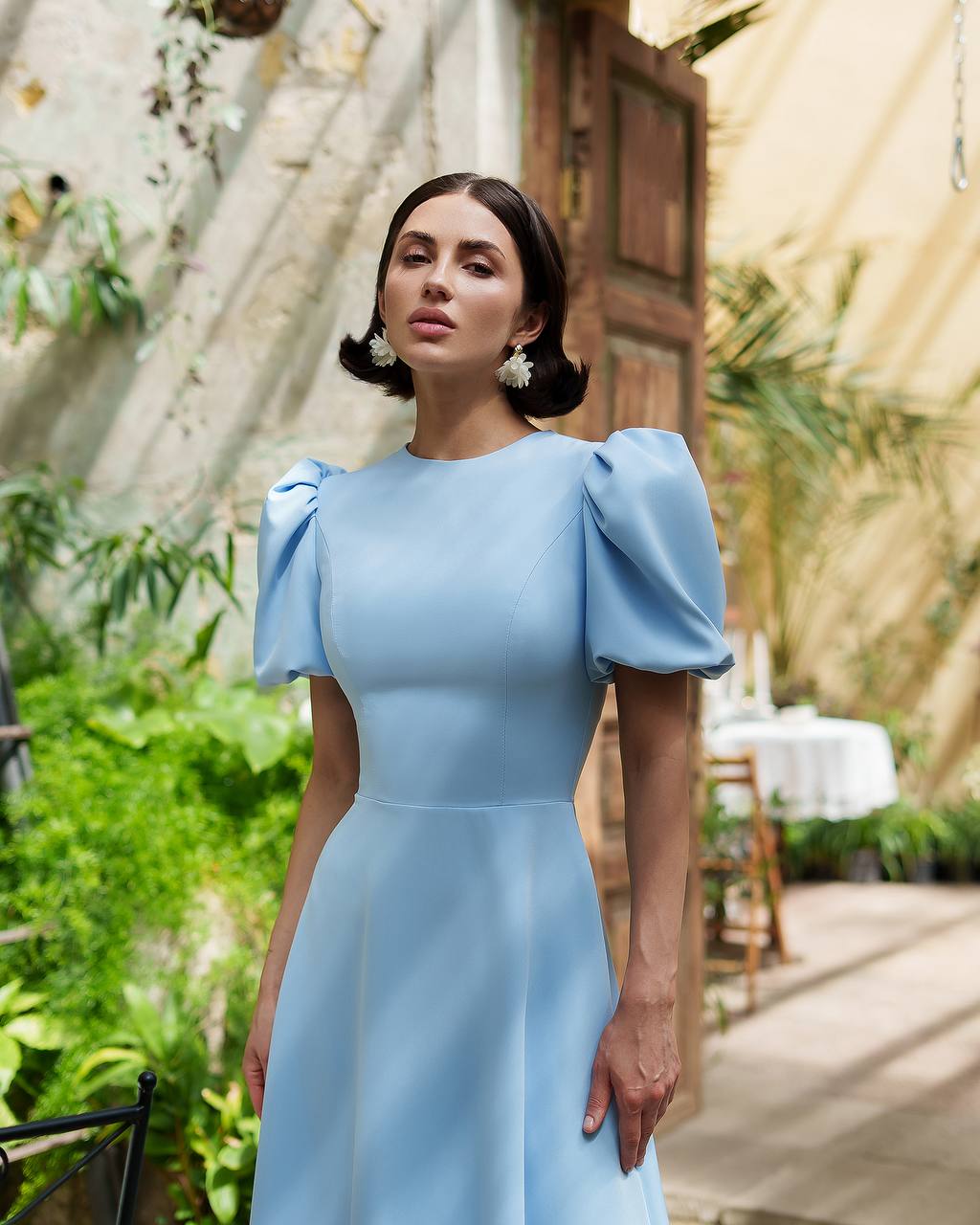 Blue dress “Leja”