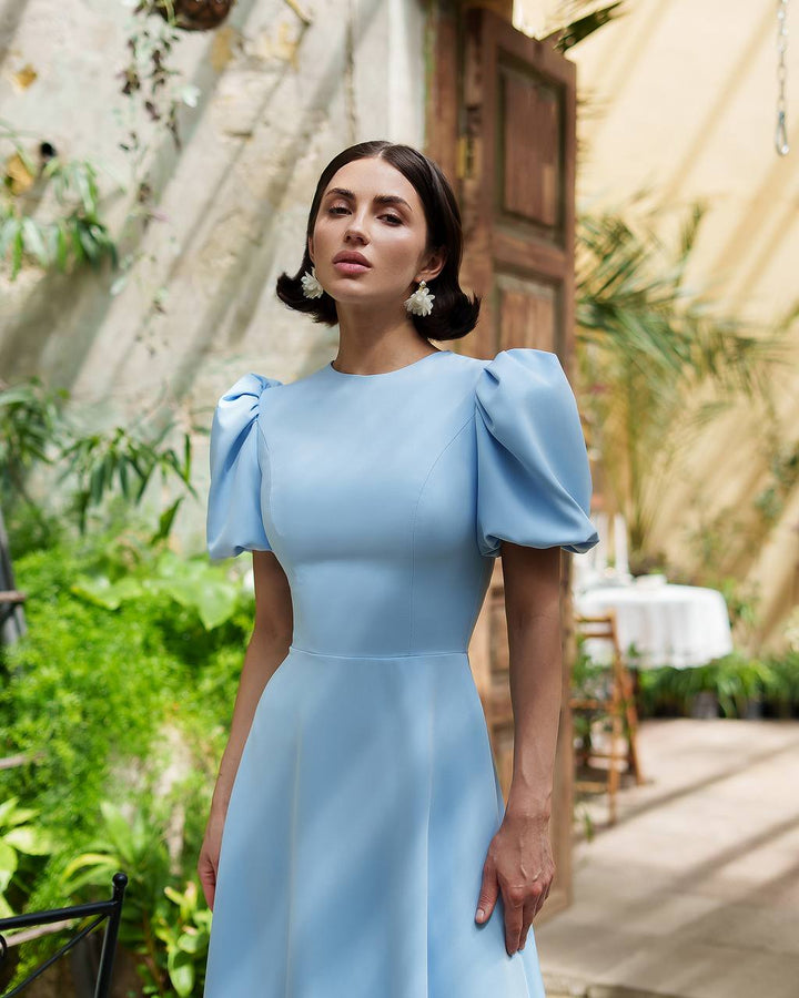 Blue dress “Leja”