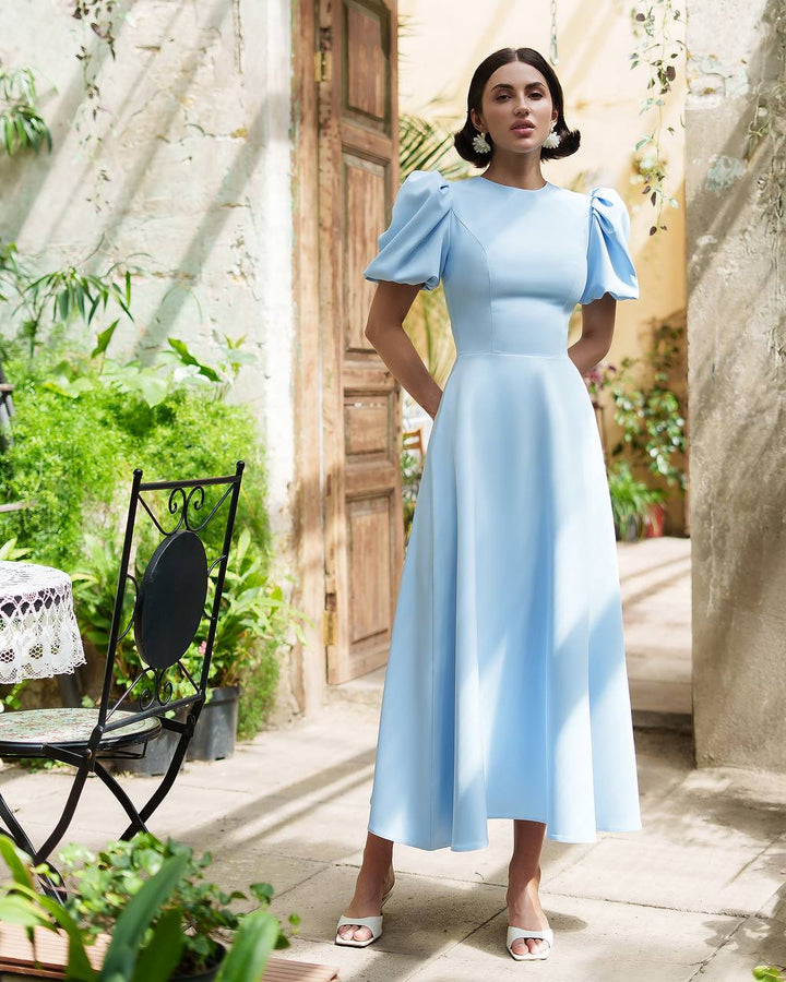 Blue dress “Leja”